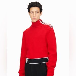 NWT Rabanne X HM Wool Mock Turtleneck Sweater